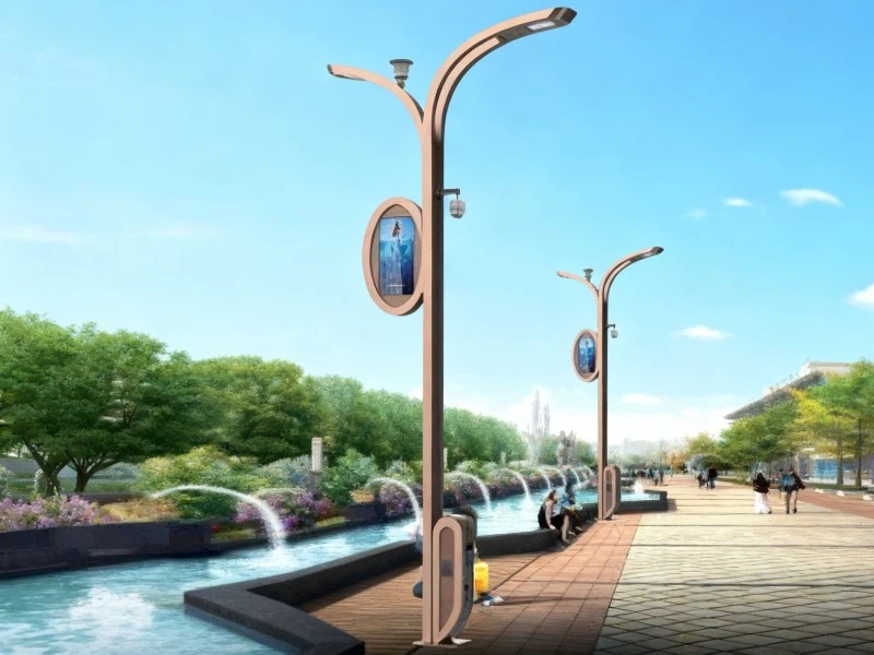 Intelligent lamp poles Intelligent lamp poles